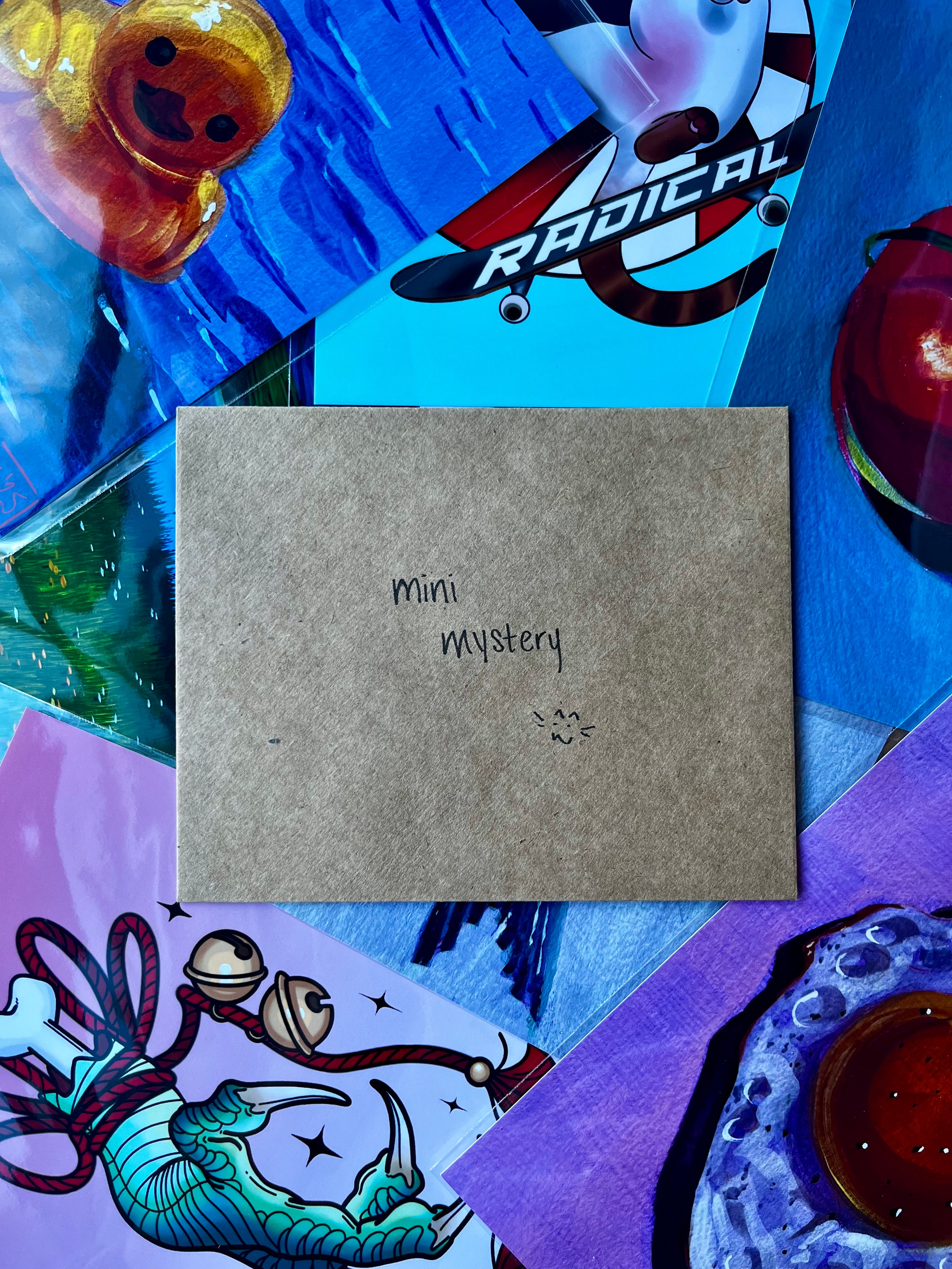 Mini 4” x 5” Mystery Print